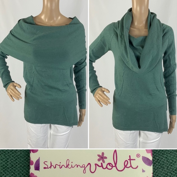 shrinking violet sweater
